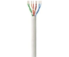 Techly UTP cat6 vytos poros instaliacinis kabelis 4x2 cca viela 305m pilka