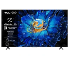 Televizorius Tcl c6ks 55c6ks telewizor 139,7 cm (55") 4k ultra hd smart tv wi-fi metalo sp.