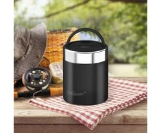 Maestro MR-1649-50-Baltas Food thermos 0.5 l Juodas