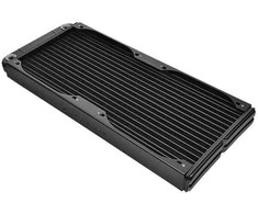 Thermaltake Chłodzenie wodne - Pacific R360S slim radiator (360mm, 4x G 1/4") - Juodas