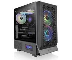 Thermaltake „Ceres 300 tg argbx2“ grūdinto stiklo korpusas – juodas