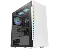 Thermaltake h200 tg sniego rgb dėklas
