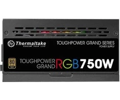 Thermaltake Toughpower grand rgb 750w modulinis (80+ aukso, 4xpeg, 140mm)