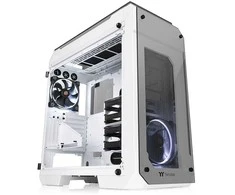 Thermaltake Žiūrėti 71 riing grūdinto stiklo e-atx pilnas bokštas - sniego leidimas