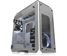 Thermaltake Žiūrėti 71 riing grūdinto stiklo e-atx pilnas bokštas - sniego leidimas