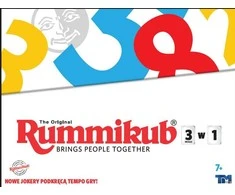 TM Toys TMT Rummikub gra 3w1 LMD8613 08503