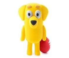 TM Toys TM Žaislai TMT HeyClay figūrėlė MĖLYNASIS Laimingasis+akc.5pak. 45520