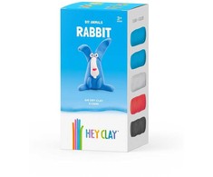 TM Toys Hey Clay masė plastilinui - Triušis, 5 spalvos