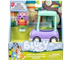 Bluey Mėlynos močiutės automobilis ir Džanet