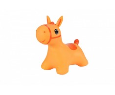 Tootiny Hoppimals guminis megztinis Džemperis vaikams su pompa HORSE oranžinė.