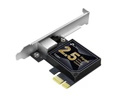 TINKLO KORTELĖ ETHERNET PCIE TL-TX201 2.5 Gigabit Ethernet TP-LINK
