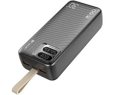 Tracer Nešiojamoji baterija „Blaze“, 30000 mAh, 65 W, juoda