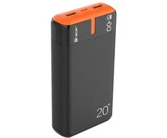 Tracer Power bank energen 20000mah pd+qc3.0 juoda-oranžinė