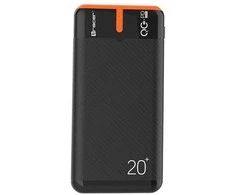 Tracer Power bank energen 20000mah pd+qc3.0 juoda-oranžinė
