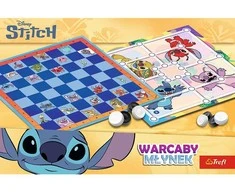 TREFL 02799 Šaškių žaidimas ir Lilo &amp; Stitch šlifuoklis