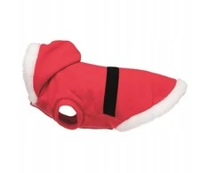 Trixie Xmas Santa Paltukas, M: 45cm, raudonas