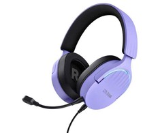 Trust Ausinės gxt490p fayzo 7.1 usb violetinė