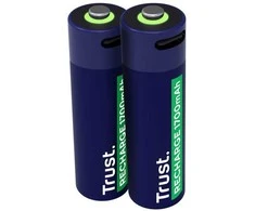 Trust Baterie akumulatory aa usb-c 2 sztuki