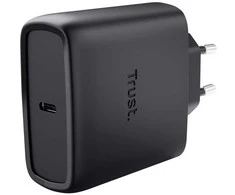 Trust MAXO 65W USB-C GAN įkroviklis, juodas - .