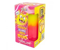 Tuban Jiggly Slime - Gleivės - Neoninis Duetas - Geltona-Rožinė (430 g)
