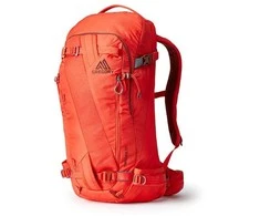 Gregory Targhee žygio kuprinė, 32 l, raudona