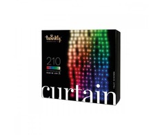 Inteligentna kurtyna led twinkly 210 rgb+w 2,1m