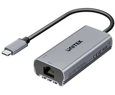 UNITEK USB-C į RJ45 5GBPS M/F adapteris