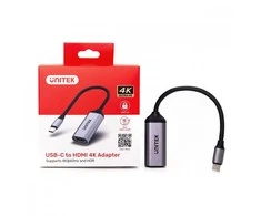 Unitek adapter usb-c - hdmi 2.0 4k 60hz, m/f