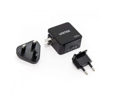 Unitek pakrovėjas gan, pd 65w 2x usb-c, usb-a