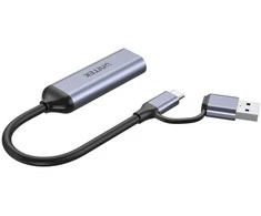 Unitek karta do streamingu usb-c/a, 4k hdmi 1.4b
