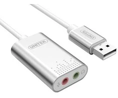 Unitek USB stereo garso plokštė; y-247a