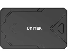 UNITEK S1229CBK01 storage drive enclosure M.2 NVMe &amp; SATA SSD Juodas