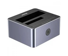 Unitek stacja klonująca dyski 2 x sata 2,5"/3,5" usb-c 10gbps