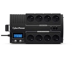 CyberPower UPS avarinis maitinimo šaltinis br700elcd-fr 700va/420w avr/lcd/8xfr/1xusb/rj11/rj45