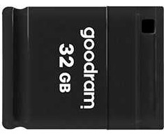 USB atmintinė goodram piccolo upi2-0320k0r11 (32gb; usb 2.0; juoda spalva)