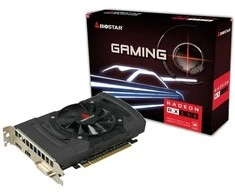 Vaizdo plokštė biostar radeon rx 550 4gb gddr5 (va5505rf41-sbhra-bs2)