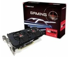 Vaizdo Plokštė - Biostar Radeon RX 580 8GB GDDR5