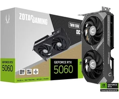 Vaizdo plokštė Zotac gaming geforce rtx 5060 twin edge oc nvidia 8 gb gddr7