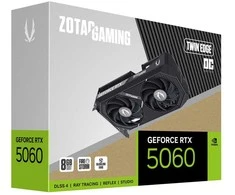 Vaizdo plokštė Zotac gaming geforce rtx 5060 twin edge oc nvidia 8 gb gddr7