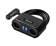 Vakoss TP-3264K adapteris 2x USB-A 2.1 A (TP-3264K)