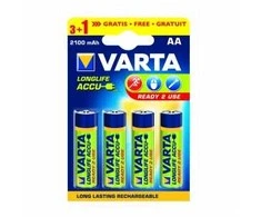 Varta Akumuliacinis r6 2100mah 4vnt. paruoštas 2 naudojimui