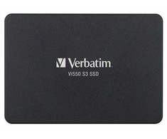 Verbatim Dysk ssd wewnętrzny 256gb 2,5cala vi550 s3 sata iii juoda