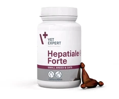 Raw Paleo VETEXPERT Hepatiale forte Small breed – papildai šunims ir katėms – 40 tablečių