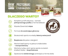 VetExpert Raw Paleo Cabanossi jautiena mini 100g