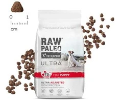 Vetexpert Šunų Maistas - RAW PALEO Ultra Mini Jautiena 750 g