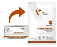 VET EXPERT Veterinary Diet Intestinal Cat - šlapias kačių ėdalas - 100 g
