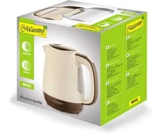 Feel-Maestro MR042 beige elektrinis virdulys 1,7 L rusvai gelsvas, Brown 2200 W