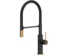 Stalo baterija Quadron GEMMA Q Line Steel Q stov- Gryna anglis / Nano PVD varis (84818011)