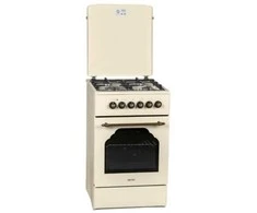 Viryklė MPM MPM-56-KRM-14 Gas/electric cooker Kreminis