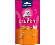 VITAKRAFT Crispy Crunch paukštiena – skanėstas katėms – 60g
